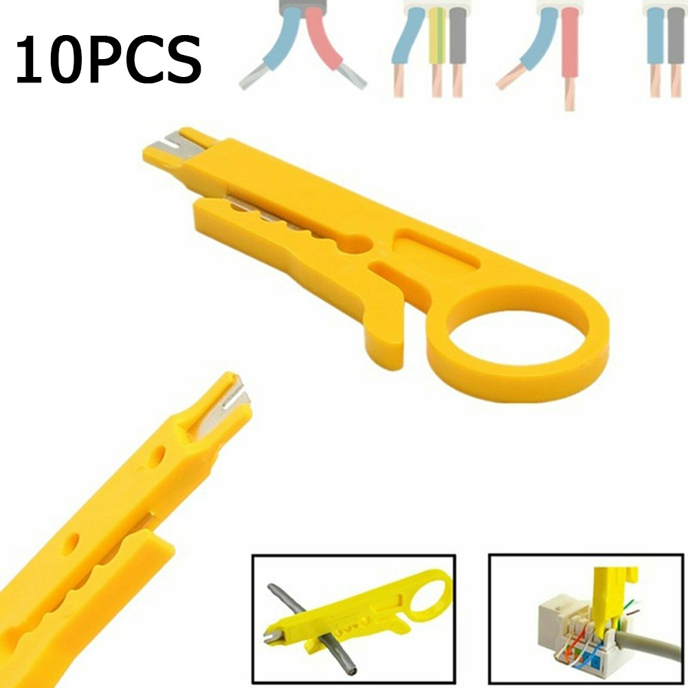 Automatic Wire Stripper Cutter - Cable Wire Punch Cutter Stripper Manual