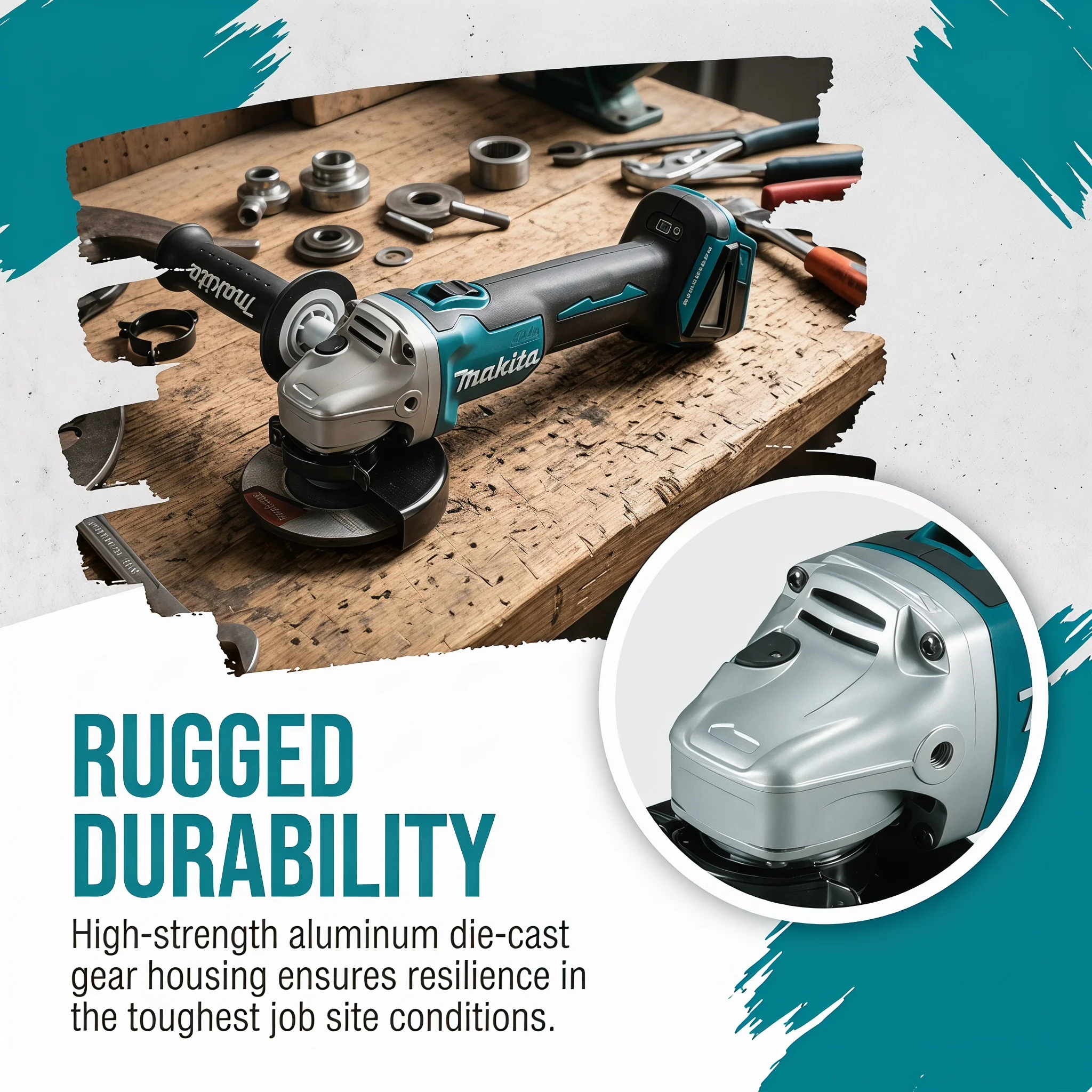 Makita DGA404 Rechargeable Bru - Brushless Angle Grinder Battery Powered recension och pris