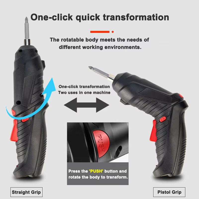 Electric Screwdriver Set 3.6V  - Electric Screwdriver Rechargeable Usb recension och pris