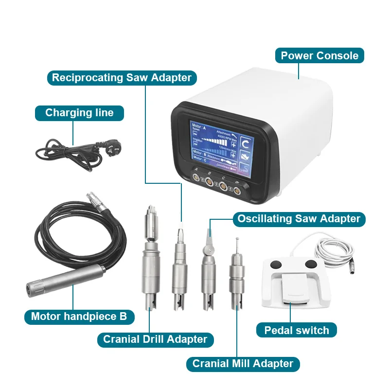 Micro High Speed Drill Cranial - Reciprocating Saw Attachment Drill recension och pris