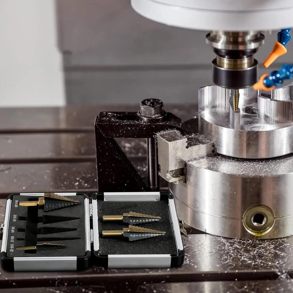 5pcs  Cobalt Step Drill Bit Se - Hardware recension och pris
