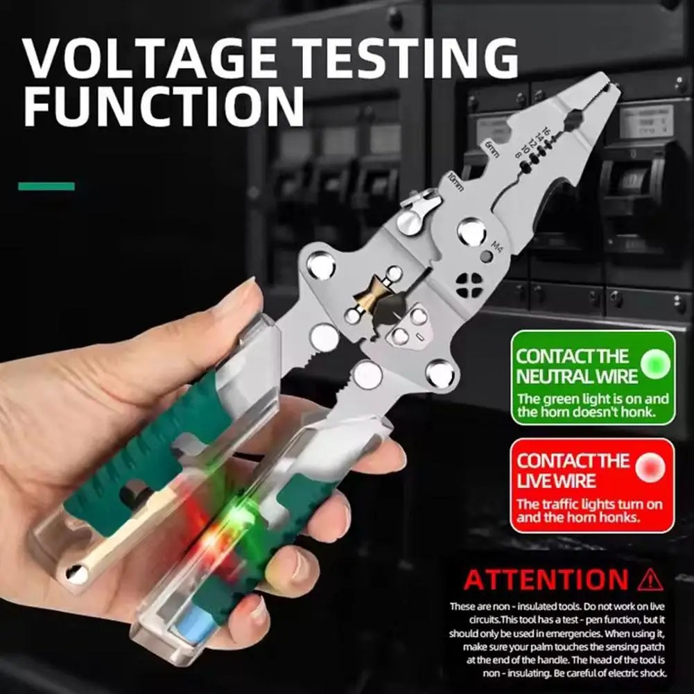 Foldalbe Wire Stripping Pliers - Automatic Wire Stripper Cutter recension och pris