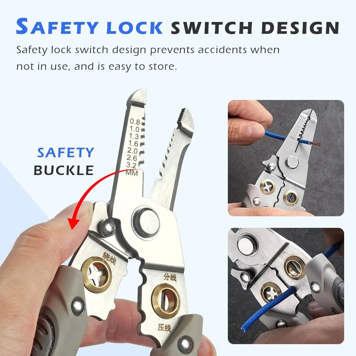 6 In 1 Wire Stripper Special W - Automatic Wire Stripper Cutter recension och pris
