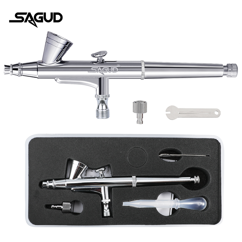 SAGUD Airbrush Model SD-135 0. - Airbrush Kit With Mini Compressor recension och pris