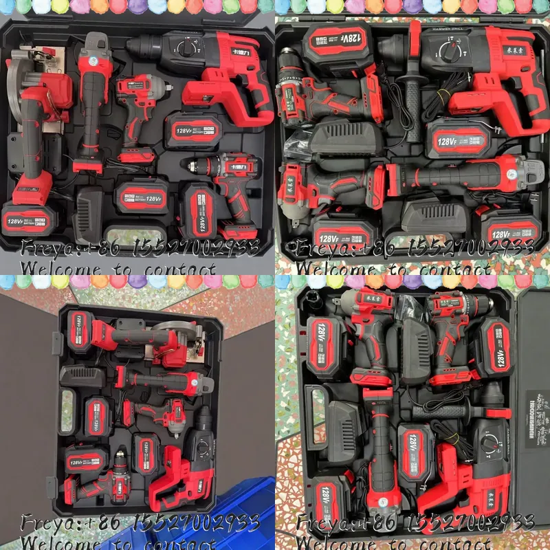 Brushless Power Tools 4-piece  - Brushless Angle Grinder Battery Powered recension och pris