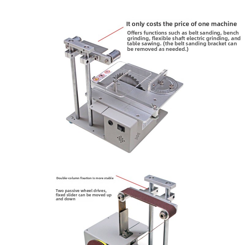 Table saw Multifunctional grin - Mini Table Saw For Woodworking recension och pris