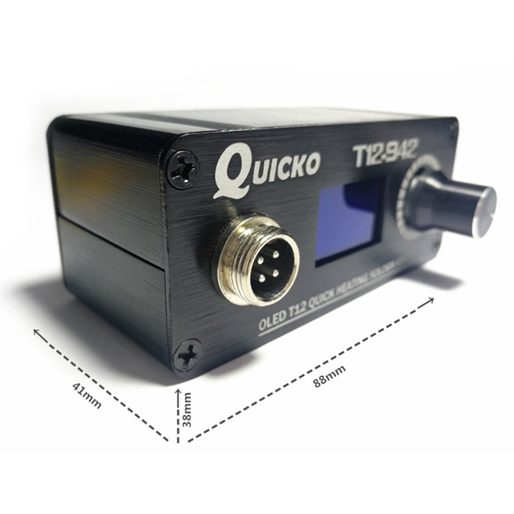 QUICKO MINI T12 STC OLED Digit - Digital Soldering Station T12 recension och pris
