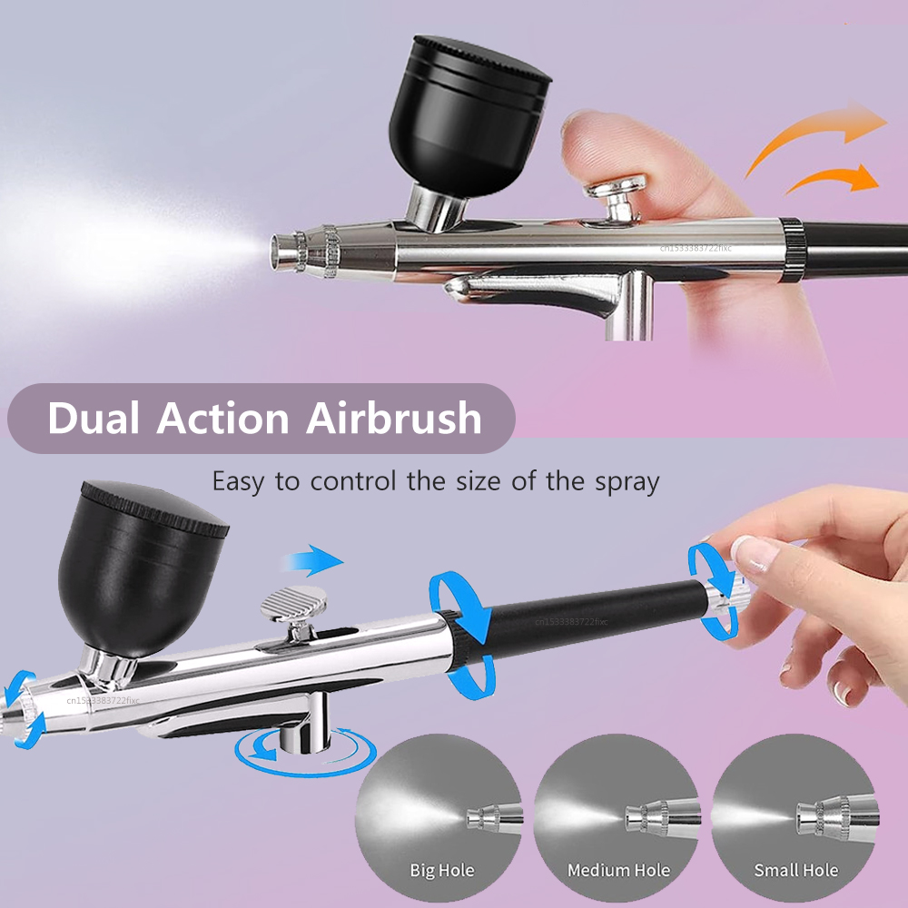 Pro Grade Airbrush Gun Head wi - Airbrush Kit With Mini Compressor recension och pris