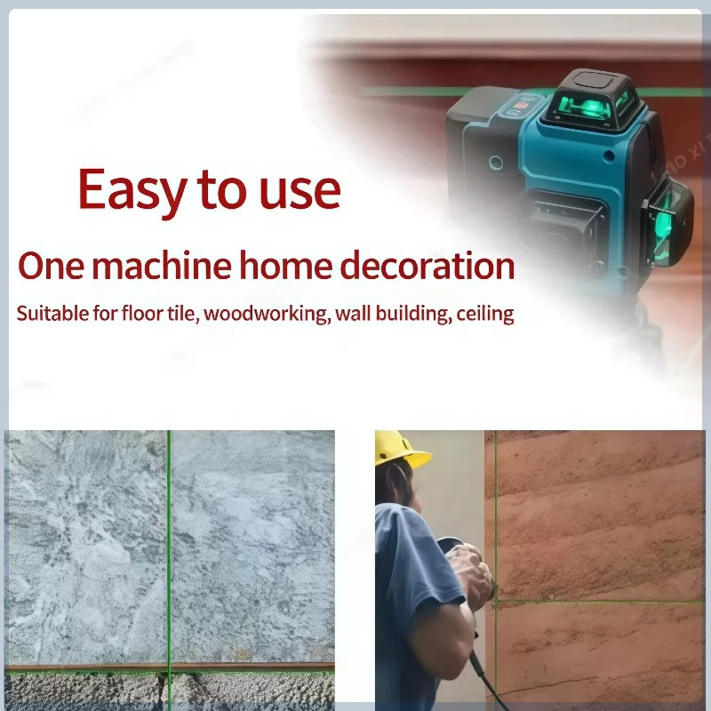 Original Makita Safe Multi-pro - Laser Level 16 Lines 4D Green recension och pris