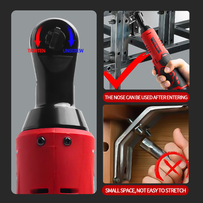 LYUWO 3/8 Rechargeable Electri - Electric Screwdriver Rechargeable Usb recension och pris