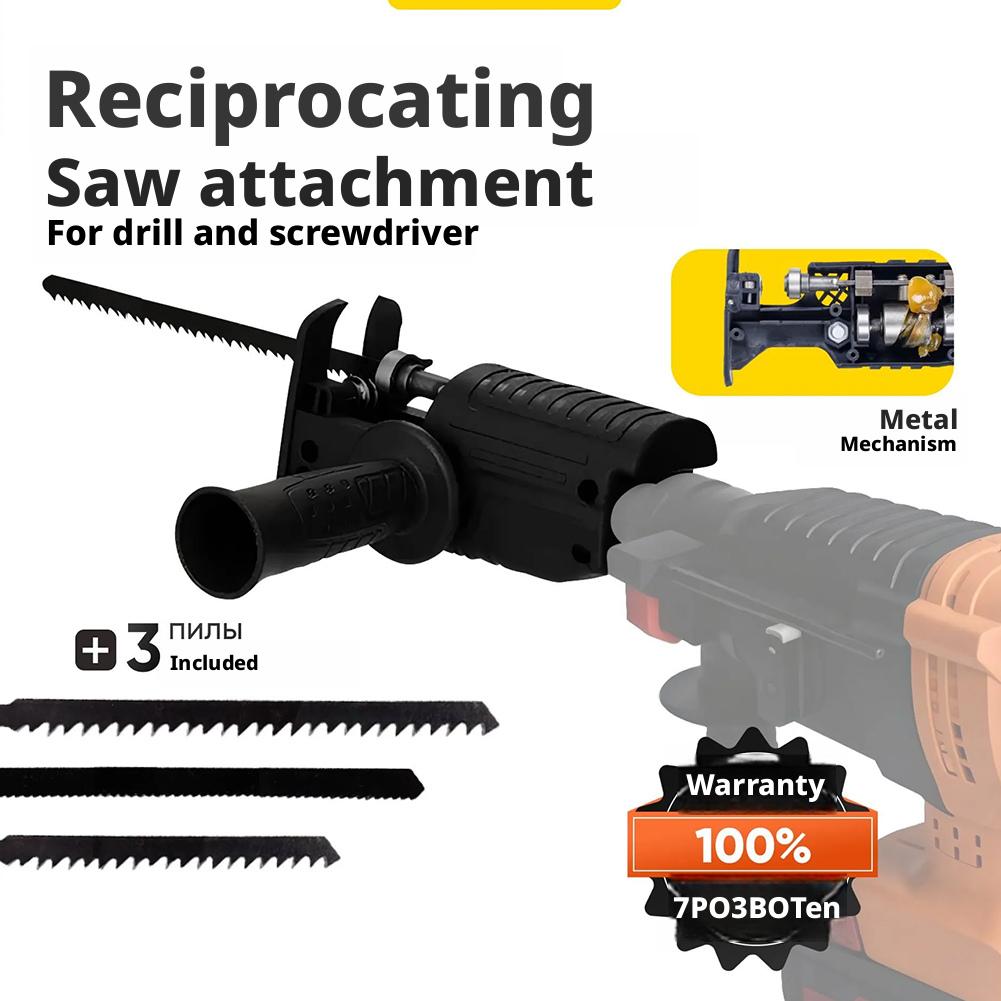 Reciprocating Saw Adapter Elec - Reciprocating Saw Attachment Drill recension och pris