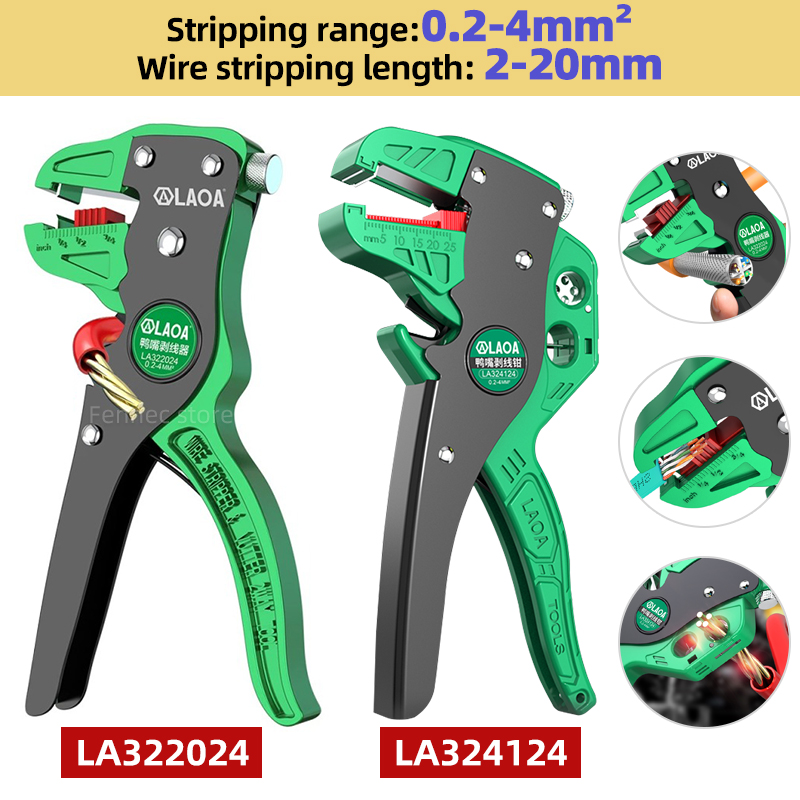 LAOA Wire Stripper Tools Cable - Automatic Wire Stripper Cutter recension och pris