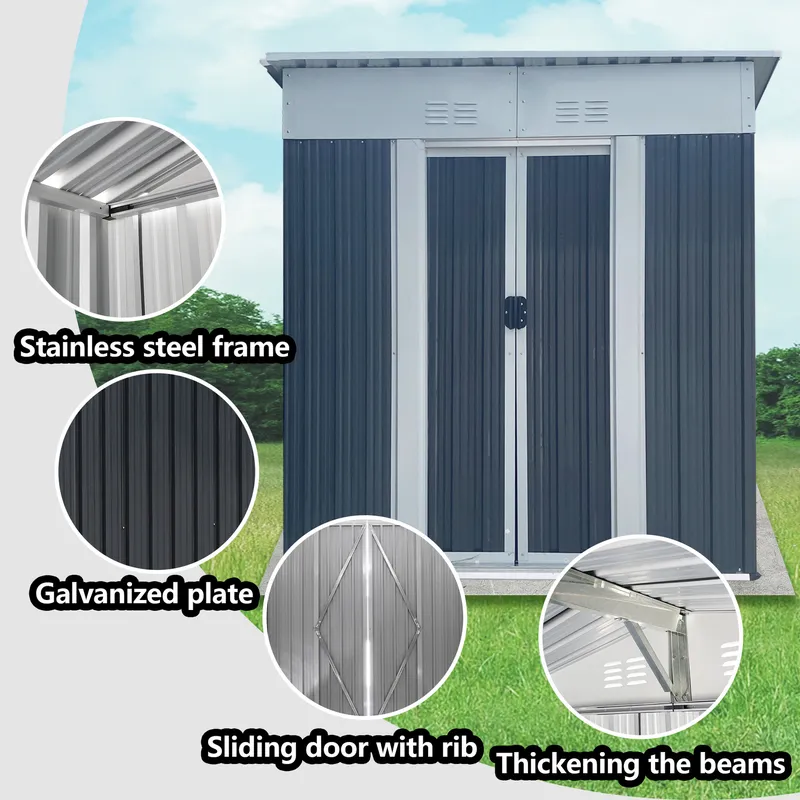 Modular Metal Pet House Outdoo - Garden Tools recension och pris