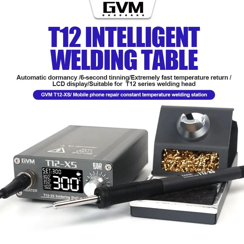 GVM T12-XS Smart LED Digital D - Digital Soldering Station T12 recension och pris