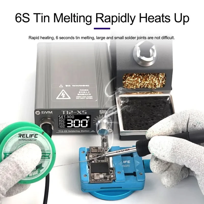 GVM T12-XS Smart LED Digital D - Digital Soldering Station T12 recension och pris