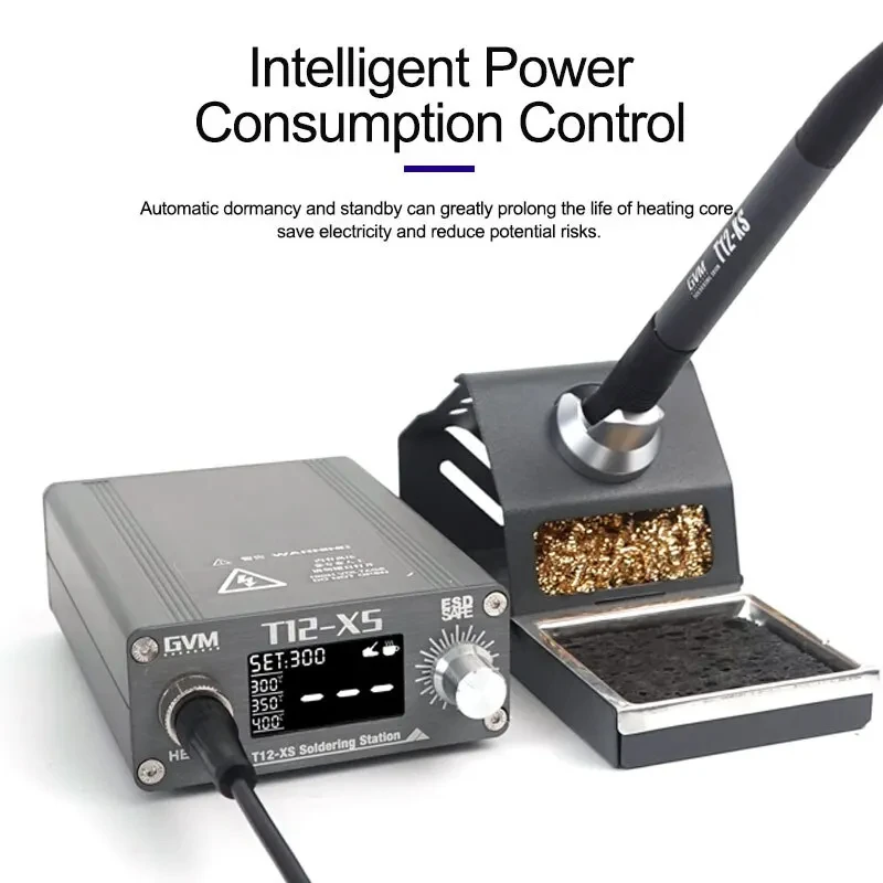 GVM T12-XS Smart LED Digital D - Digital Soldering Station T12 recension och pris