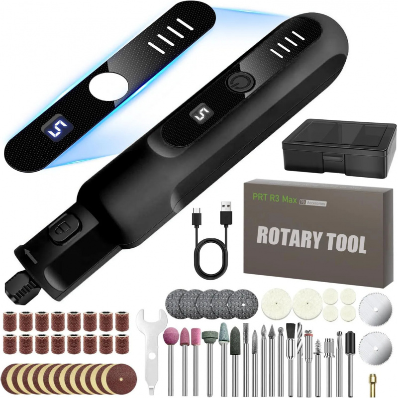 3.7V Cordless Mini Rotary Tool - Cordless Rotary Tool Kit Accessories recension och pris