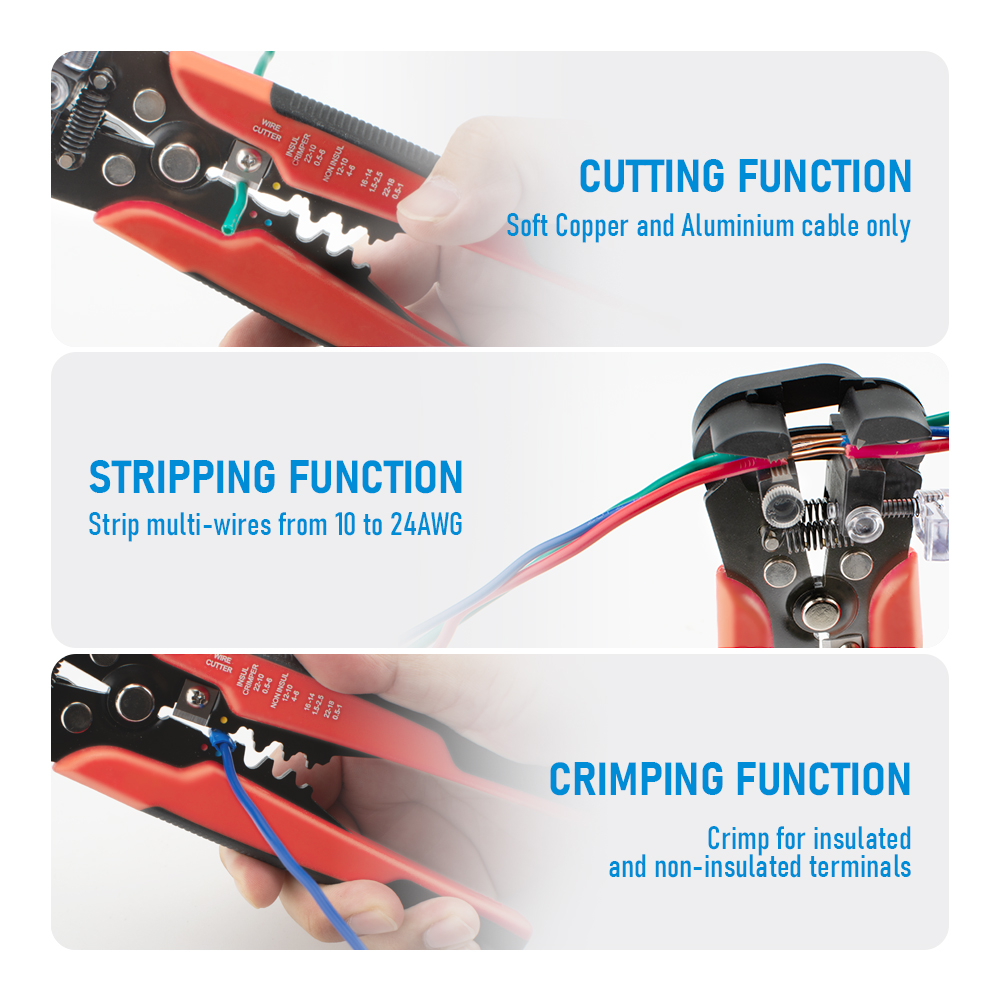Professional Automatic Wire St - Automatic Wire Stripper Cutter recension och pris