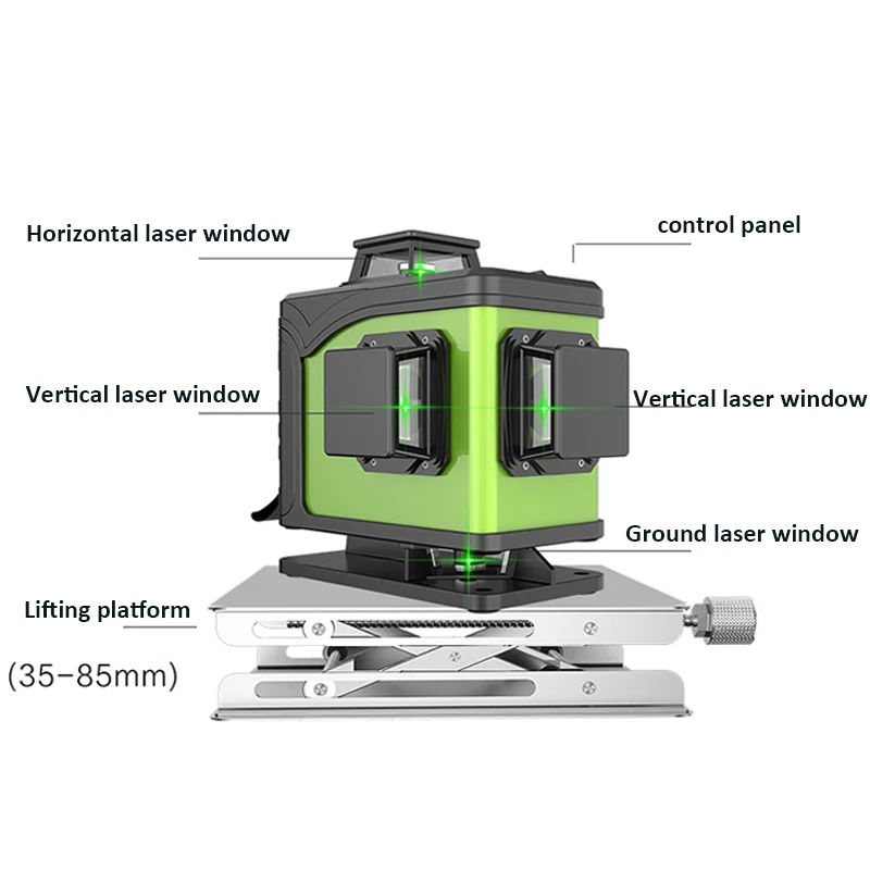 Green Laser Diode 16 Lines 4D  - Laser Level 16 Lines 4D Green recension och pris