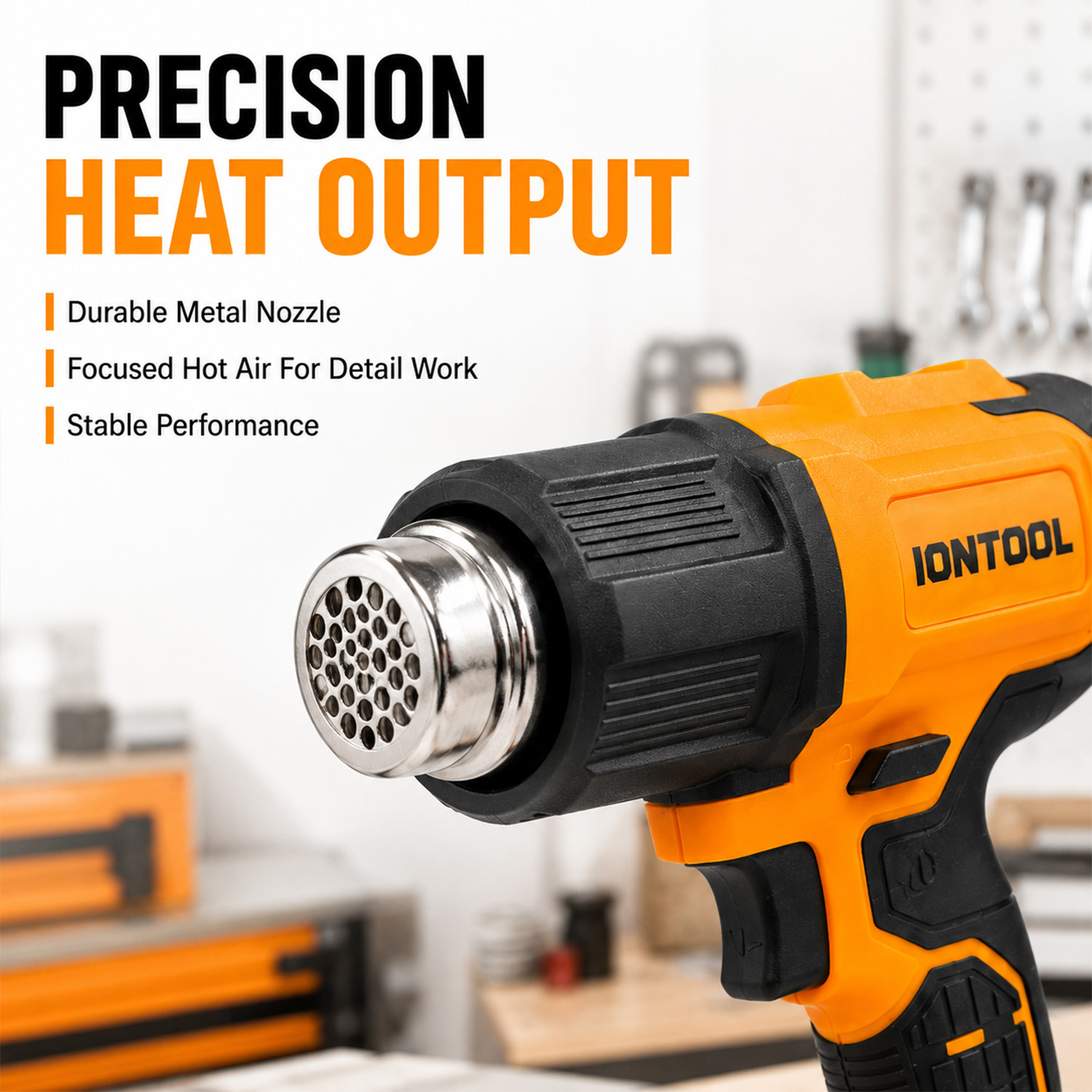 IONTOOL Cordless Heat Gun 550℃ - Cordless Heat Gun For Shrink Tubing recension och pris
