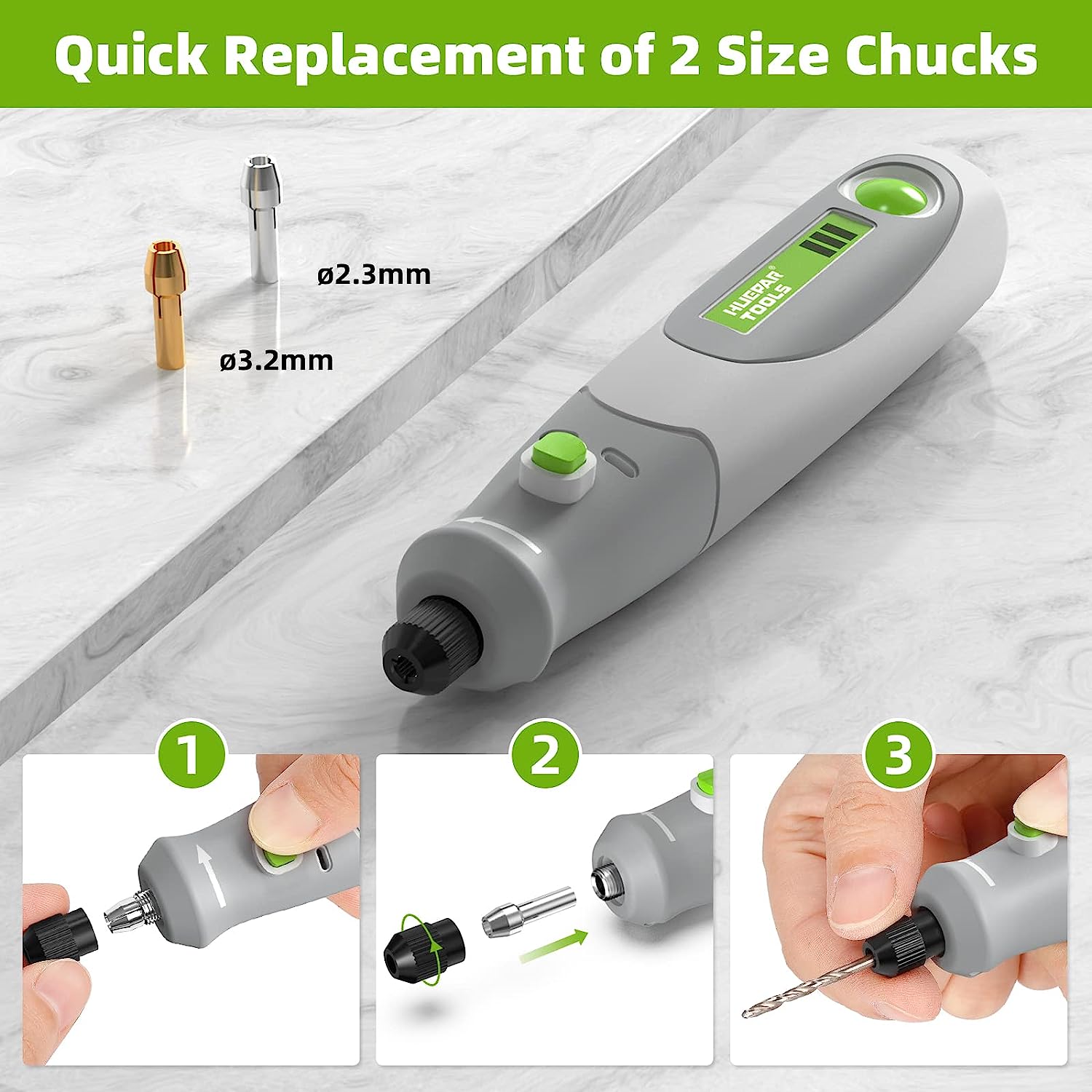 Electric Drill Die Grinder Eng - Cordless Rotary Tool Kit Accessories recension och pris