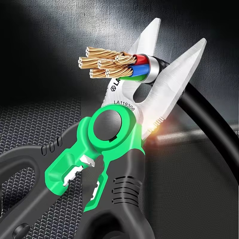 LAOA Electrician Scissors 6/7/ - Automatic Wire Stripper Cutter recension och pris