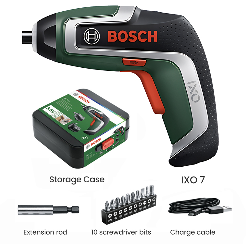 Bosch IXO 7 Cordless Screwdriv - Electric Screwdriver Rechargeable Usb recension och pris