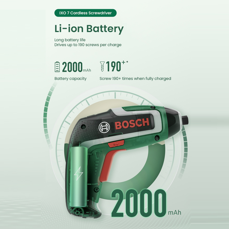Bosch IXO 7 Cordless Screwdriv - Electric Screwdriver Rechargeable Usb recension och pris